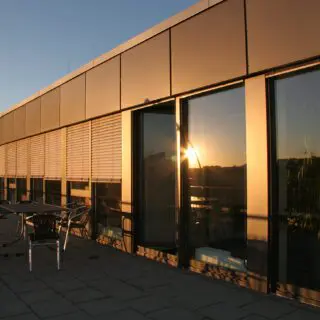 panadress Büro Dachterrasse